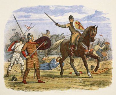 Robert Taken Prisoner by the Clerk Baudri, from A Chronicle of England BC 55 to AD 1485, pub. London, 1863 by James William Edmund Doyle